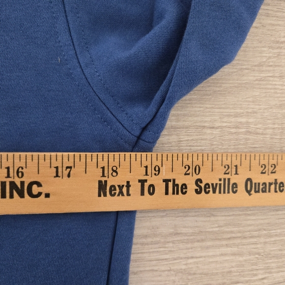 Nike Have A Nike Day Hoodie Sweatshirt Blue Sunflower Womens Small - Picture 6 of 7